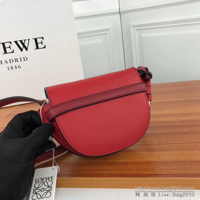 LOEWE羅意威 爆款迷你Gate手袋 馬術風格 繩結帶斜挎包 10182  jdl1161